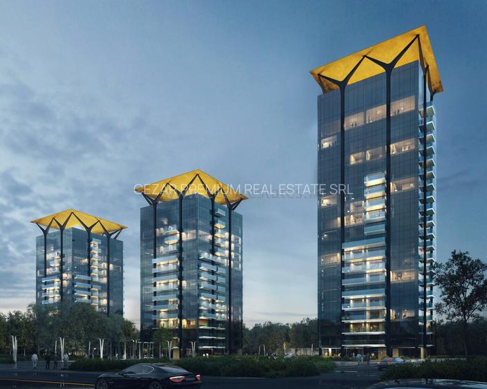 PRIMAVERII ONE MIRCEA ELIADE  APARTMENT 3 CAMERE COMPLET LUX PARCARE - 2