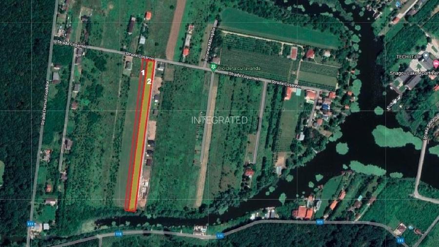 SNAGOV, 8 loturi de teren intravilan - 44.000 m? - 3