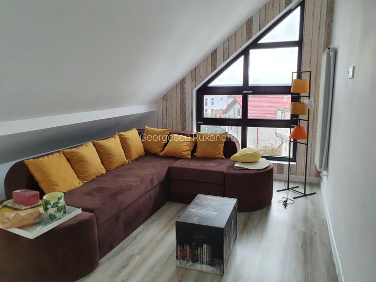 Vila cocheta Tunari zona noua, P+1+M - 9