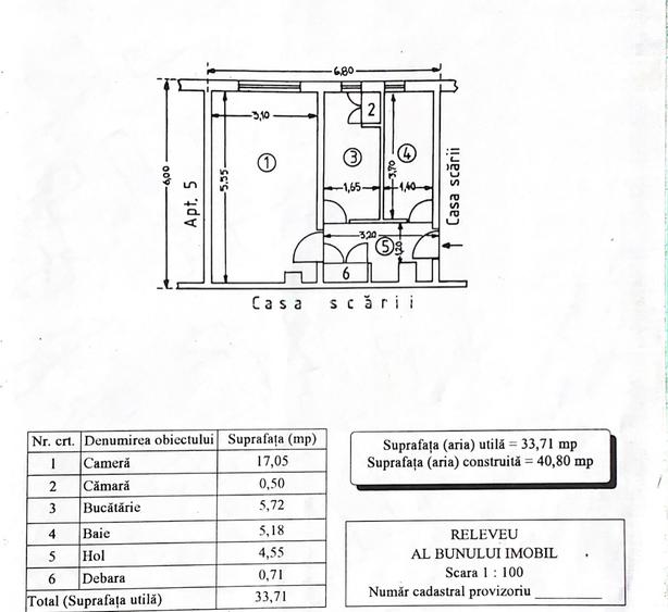 Garsoniera Teiul Doamnei - 1