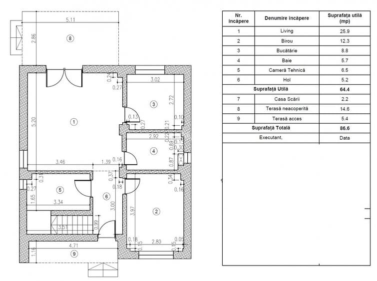 Casa 5 camere 140mp | 0 Comision | Tamasi Corbeanca | finisat - 7