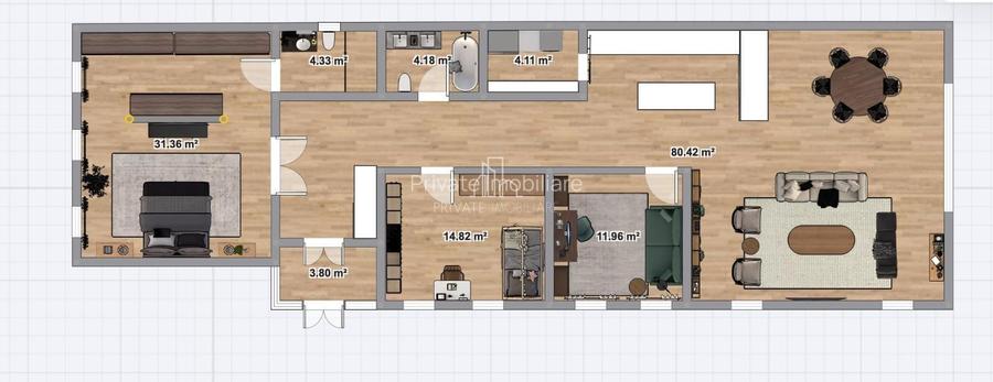 Teren cu Proiect Casa de Vanzare, Str Avram Iancu, Teren 640 Mp - 2