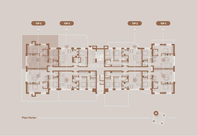 Apartament 3 camere Pipera zona linistita - 1