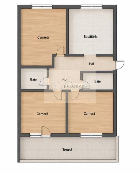 3 camere/ 2bai/Confort sporit/ Zona strazii Nasaud - 9