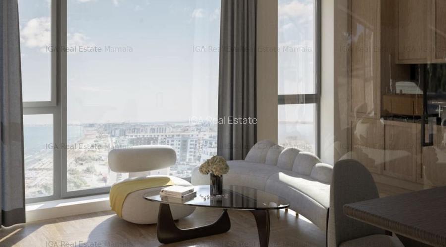 Finalizat | Apartament pe plaja cu vedere la mare în imobil premium - 9