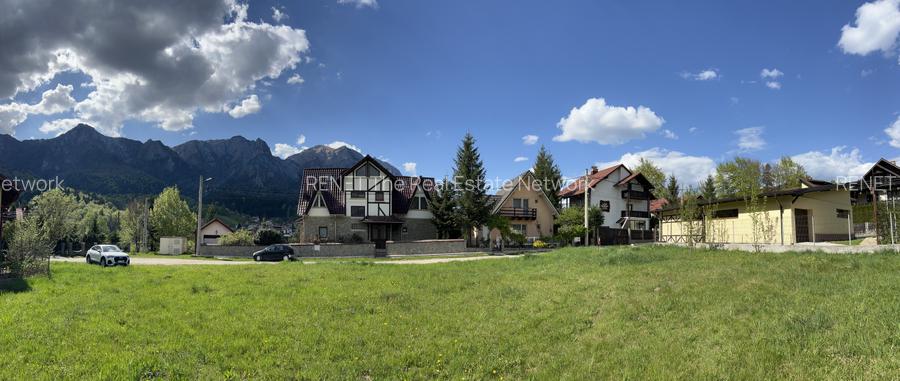 Teren 1407 mp Poiana Tapului. Vedere Bucegi .Tripla Deschidere - 13