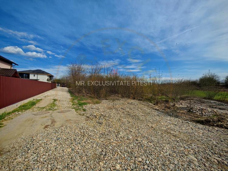 Teren intravilan Pitesti 2270 mp cu deschidere 24 m – Str. Mateias - 6