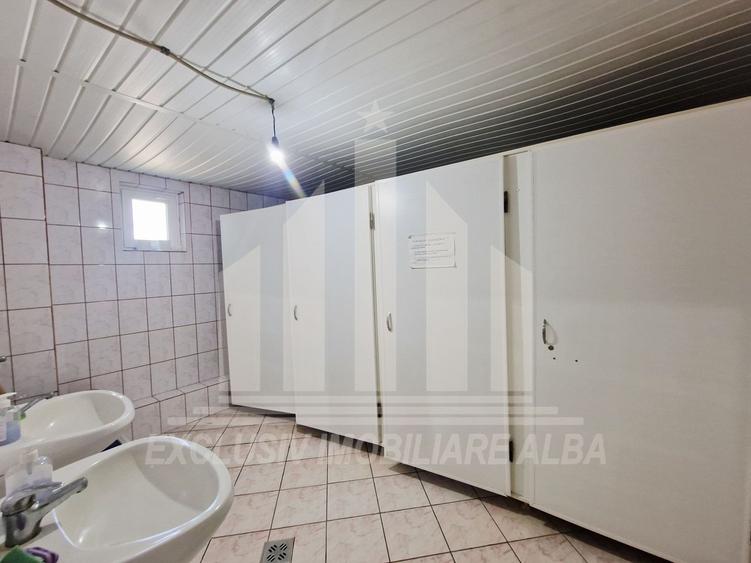 Spatiu industrial | De inchiriat | 1000 mp | 3 m inaltime | Sebes