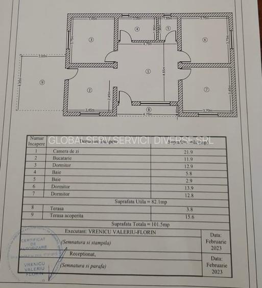 FARA COMISION casa cu 4 camere 2 bai PARTER + Pod Mansardabil cu placa la cheie - 23