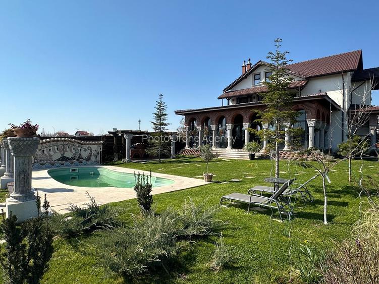 Vând Vilă Lux Neo-Românească Corbeanca: Lac, Piscină, Panoramă Unică - 6