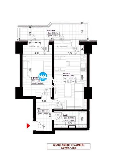 Apartament 2 camere Copou, complex rezidential nou, bloc finalizat si intabulat! - 8