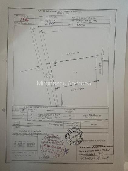 Vand 784mp teren in intravilanul comunei Butimanu - 3