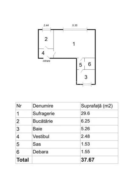 Garsoniera | Piata Sudului | Decomandata | Renovata | Metrou in Proximitate - 8