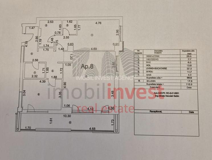 Apartament cu 3 camere de vanzare in 5 Residence Forest Apartments - 2