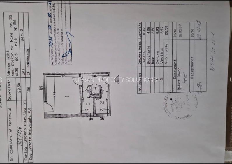 Garsonieră Obor – Ștefan cel Mare | 28,5 mp | Ideală investiție-7.5% | Metrou - 9