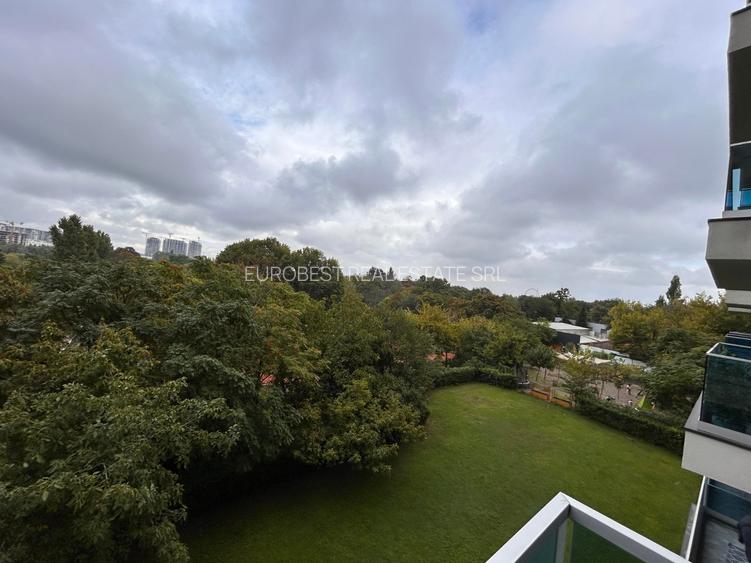 Barbu Vacarescu, Floreasca Residence, apartament 2 camere, modern mobilat, - 11