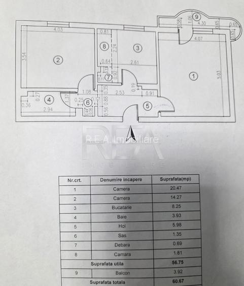 2 camere, et 1/8, bloc 1987- 13 Septembrie, Prosper - 8