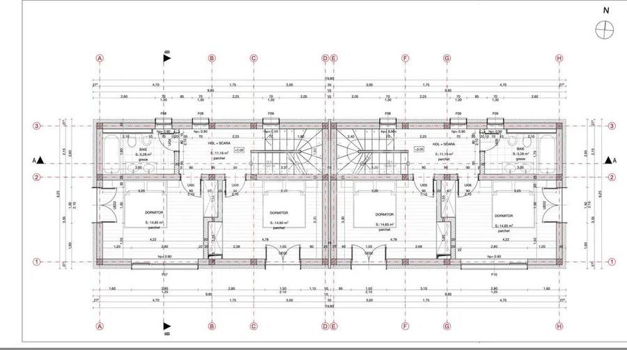 Duplex finalizat | 4 camere | 119 mp utili | Cartier Someseni! - 11