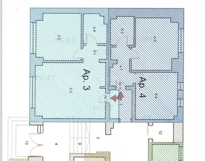 80 mp | BIROU | CABINET | 3 MINUTE METROU TINERETULUI - 2