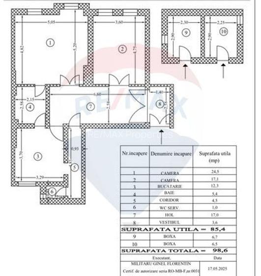 Apartament cu 3 camere I strada Carol Davila - Cotroceni - 19