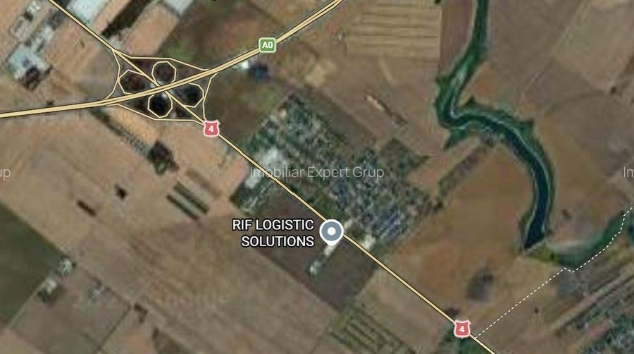 Teren intravilan 6ha cu deschidere 82ml la DN4, apropiere A0 - 3