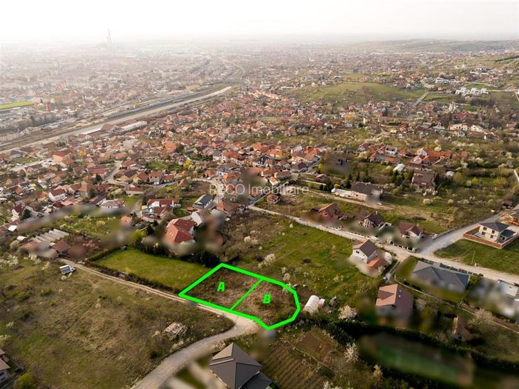 RECO Teren intravilan in Oradea zona dealuri cu panorama 1500mp - 9