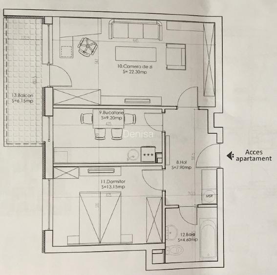 Apartament 2 camere, recent renovat, direct proprietar, 0% comision, Negociabil - 16