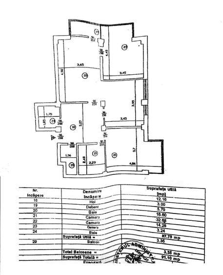 Tatarasi - Metalurgie, 3 camere in bloc nou, etaj 1, mobilat si utilat, LIBER - 1