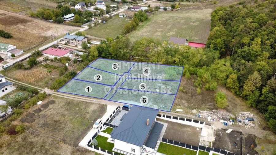 LOTURI de teren INTRAVILAN,  intre 600 - 700 mp, VASLUI, zona Gura Bustei; - 2