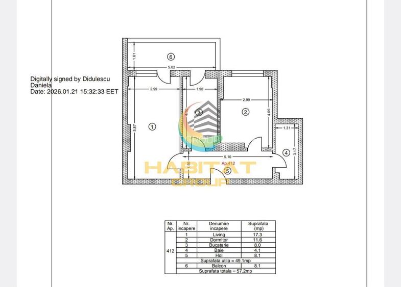 Vanzare 2 camere decomandat 5 min Berceni Acte Gata - 2