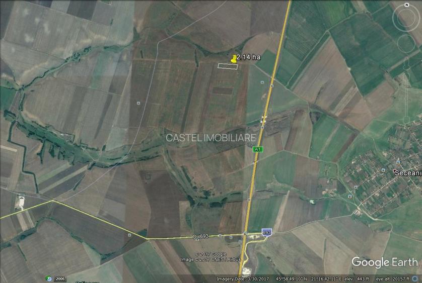 Timisoara Ortisoara-tere agricol  4 hectare comasat - 6