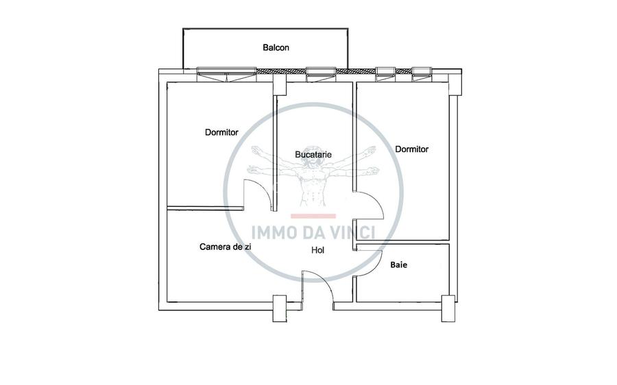 Apartament 3 camere Zona Marasti | Arte Plastice | Iulius Mall - 1