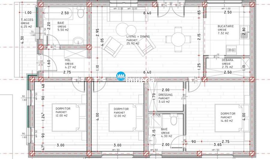 Casa Parter – 3 dormitoare, 2 bai, 92 mp utili – Zona Horpaz - 5