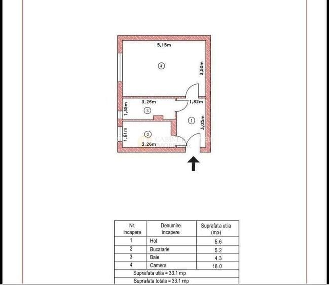 Garsoniera - 34MP | Boxa | P/4 | Metrou V. Ialomitei la 4 minute - 1