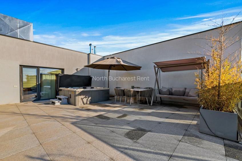 Penthouse De Inchiriat Premium 3 Camere | Pipera | Jacuzzi - 10