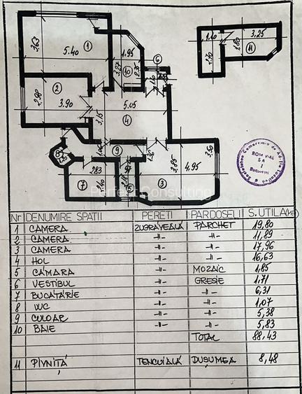 Cismigiu, parter in vila  stil brancovenesc cu 2 apartamente - 5