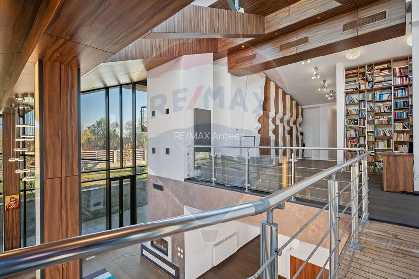 Vilă Futuristă: Eleganță & Inovație la limita pădurii, piscină, 4500mp - 46