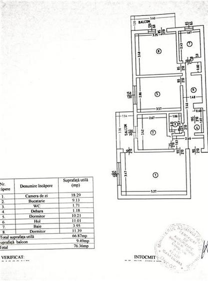 Apartament cu 3 camere decomandat, situat în cartierul Nicolina 2 - 12