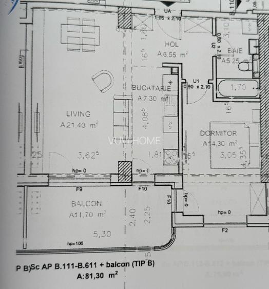 |Ap 2 camere|Pipera My Place North| - 5