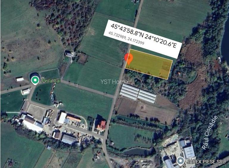 Teren de vanzare intravilan 5000 m2 Cisnadie zona SOMA - 6