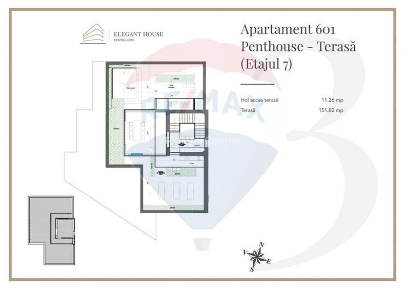 Penthouse de lux cu rooftop și lift privat I Elegant House Brașov - 16