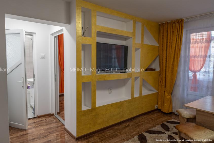 Apartament de inchiriat, zona Luca Moinesti, bloc A3, parter - 3