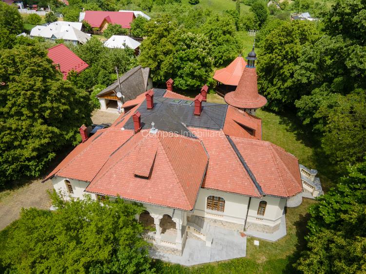 Oportunitate rară la Văratec, Neamț – ansamblu privat conac monument istoric - 2