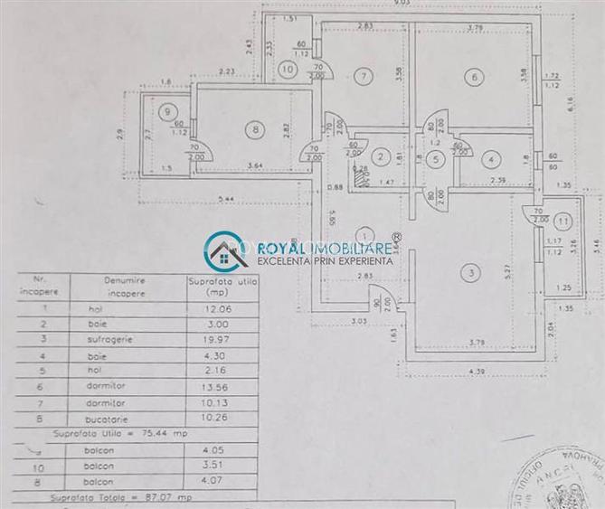 Royal Imobiliare - Vanzare apartament 3 camere zona Eroilor - 14
