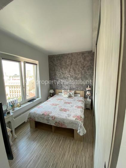 Piata Romana | 2 camere | View Panoramic | Mobilat Utilat | Renovat | - 5