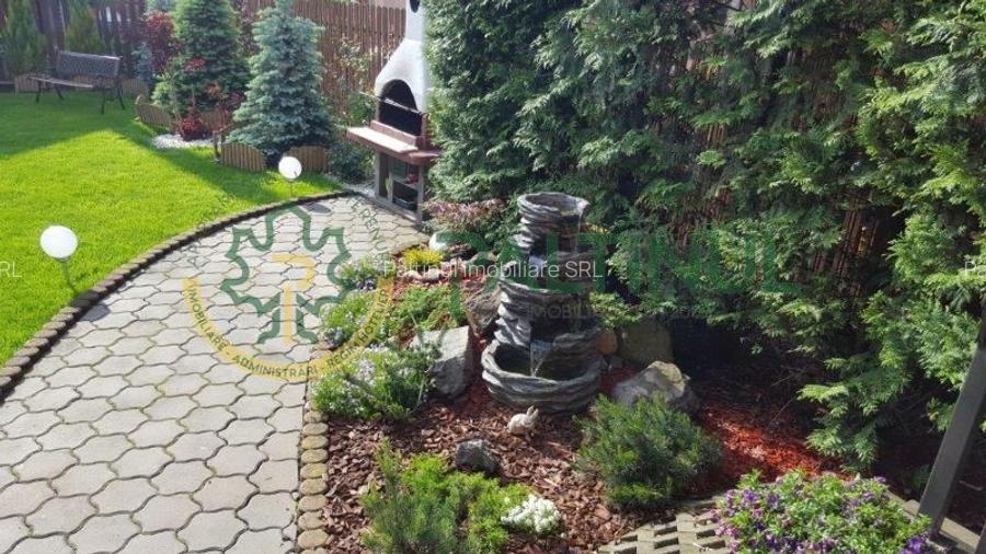 Vila Șelimbăr – 700 mp teren, jacuzzi, semineu, front stradal 30 ml - 32