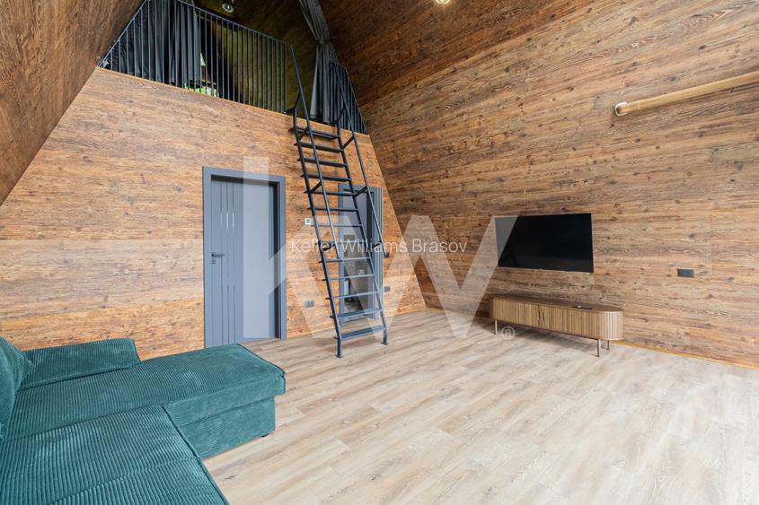 Afacere la cheie in inima naturii- Case smart A-Frame - 20