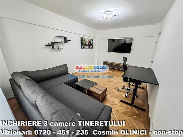 3 camere decomandat Tineretului langa metrou prima inchiriere - 2