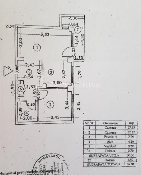 Apartament 2 Camere Arena Nationala-Blv.Chisinau Bloc 1984  Reabilitat - 12