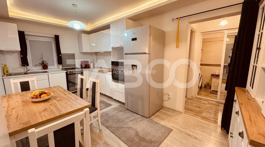 Apartament superb cu 4 camere mobilat utilat 80mpu balcon Vasile Aaron - 3